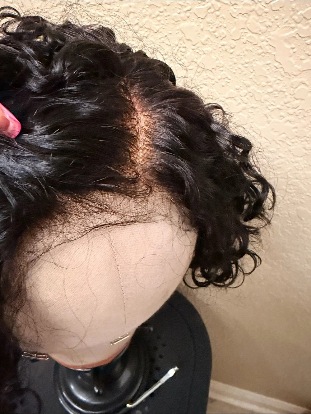 Human Hair Wet and Wavy Wig - Picture 8 of 16